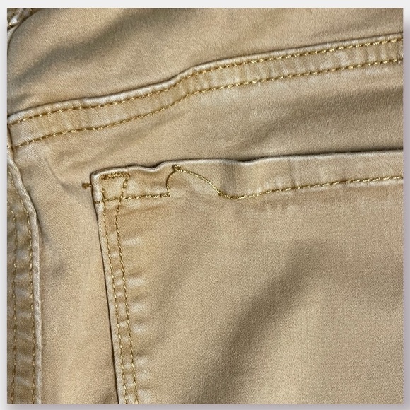 NEW Rewash High Rise Mustard Yellow Skinny Jeans Size 31 - Picture 6 of 6